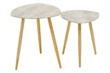 Cadio Set Of Two Shagreen Tables