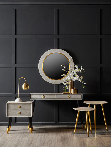 Cadio Set Of Two Shagreen Tables