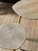 Cadio Set Of Two Shagreen Tables