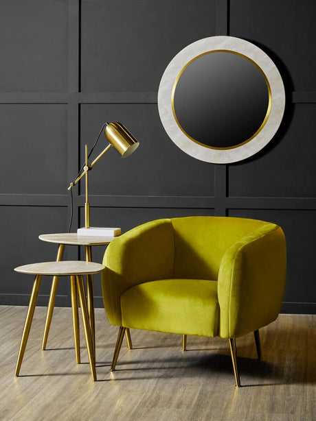 Cadio Set Of Two Shagreen Tables