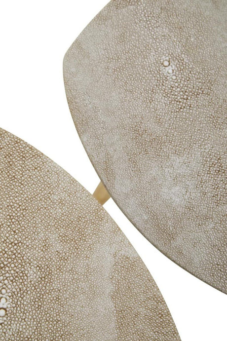 Cadio Set Of Two Shagreen Tables