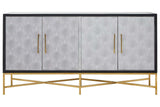 Cadiz Grey Shagreen Sideboard