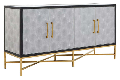 Cadiz Grey Shagreen Sideboard