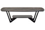 Imperia Grey Ceramic Marble Effect Coffee Table