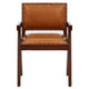 Inca Tan Leather Dining Chair