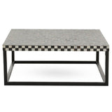 Obra Mother of Pearl Square Coffee Table