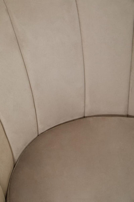 Biarritz Mink Velvet Chair