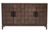 Dimaro Antique Grey Four Door Sideboard