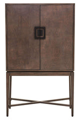 Dimaro Antique Grey Cabinet