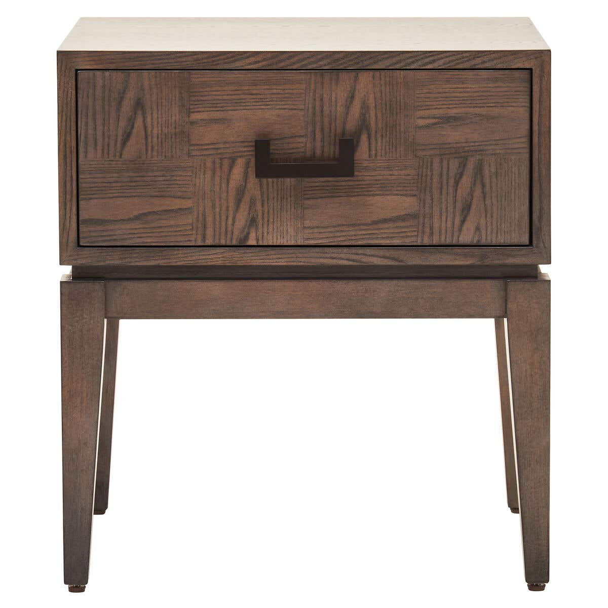 Dimaro Antique Grey One Drawer Side Table