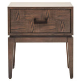 Dimaro Antique Grey One Drawer Side Table