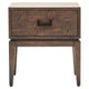 Dimaro Antique Grey One Drawer Side Table