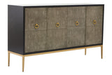 Deruta Grey Shagreen Sideboard