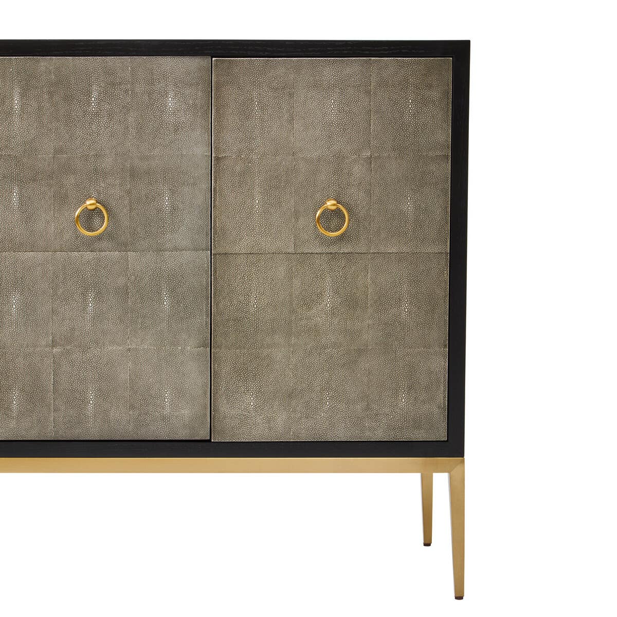 Deruta Grey Shagreen Sideboard