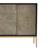 Deruta Grey Shagreen Sideboard
