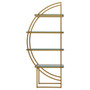 Vogue Left Half Moon Shelf Unit