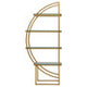 Vogue Left Half Moon Shelf Unit