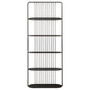 Vogue Five Tier Black Shelf Unit