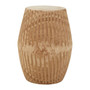 Arlo Natural Engraved Side Table.