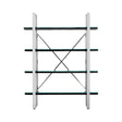 Kerala Black Four Tier Shelf Unit