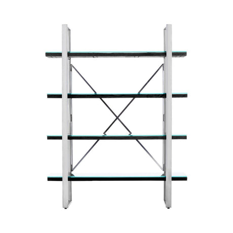 Kerala Black Four Tier Shelf Unit