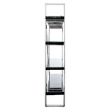 Kerala Black Four Tier Shelf Unit