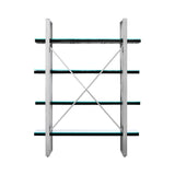 Kerala Black Four Tier Shelf Unit