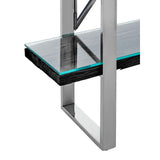 Kerala Black Four Tier Shelf Unit