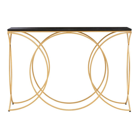 Kia Black Console Table