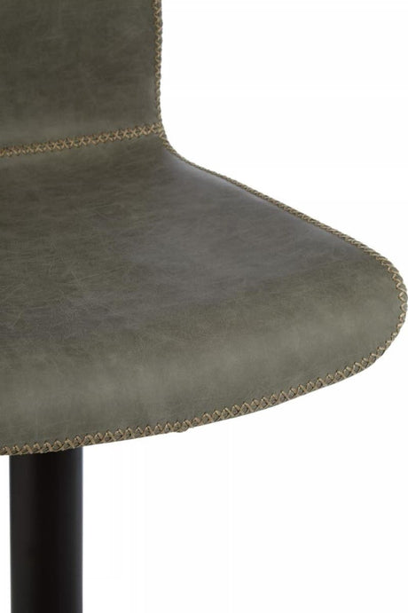 Dalston Set Of Two High Back Ash Bar Stools