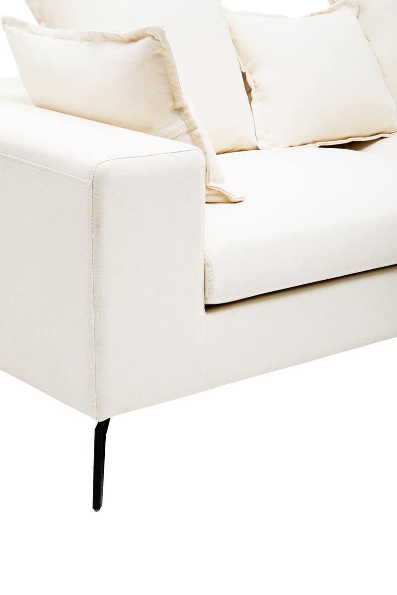 Avignon 2 Seat Cream Sofa