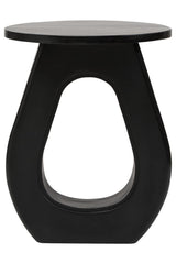 Walsa Black Finish Mango Wood Accent Table