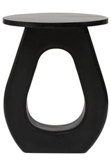 Walsa Black Finish Mango Wood Accent Table