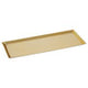 Allegra Gold Finish Stainless Steel Tray