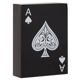 Churchill Games Black and White Card Box with Playing Cards