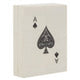 Churchill Games Cream and Black Card Box with Playing Cards