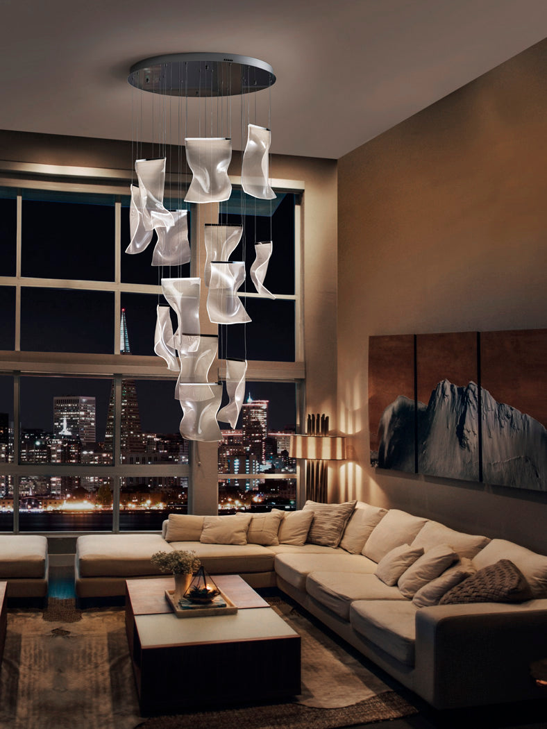 Sleek Chrome Velos II Lamp - 13 Dimmable Elegance