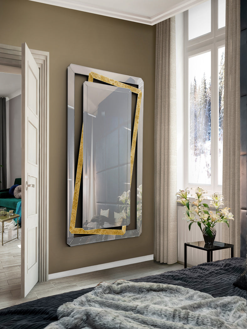 Golden Nora Reflective Mirror