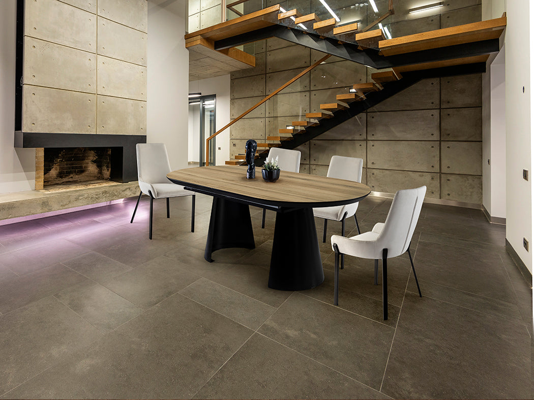 Elegant Wooden Top Dining Table - Capri Collection