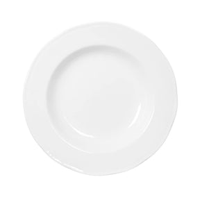 Embossed White Soup Bowl