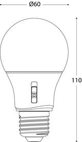 8.5W 920lm E27 LED CCT, Lamp
