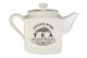 Vintage Home Big Cream Square Teapot