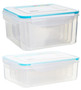 Herrela Set of 10 Food Containers with Airthight Lids 0805465 0805466