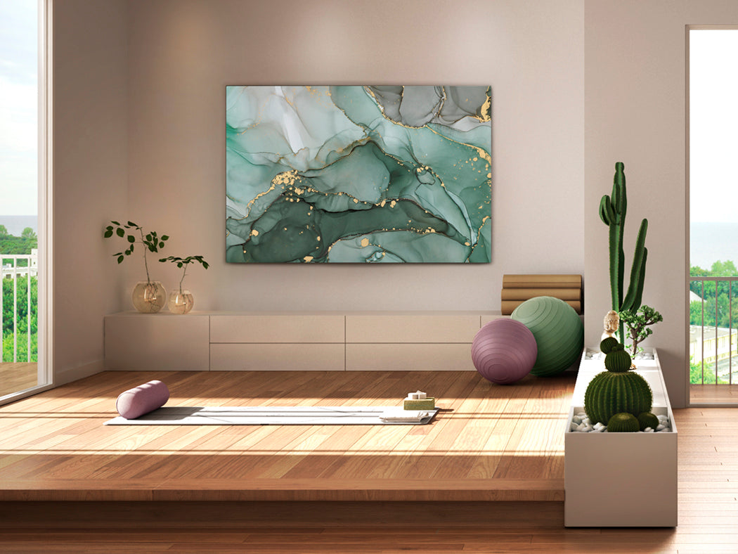 Underwater Symphony: A 180x120 Oceanic Canvas