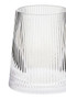 Set Of Four Ribbed Glass Tumblers 1405545
