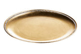 Radiance Set Of Six Gold Coupe Charger Plates - 33cm Dia