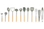 Barron 12 Piece Kitchen Utensil Set with Beechwood Handles
