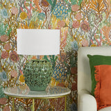Ailsa Ceramic Table Lamp Green Base Only