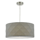 Aisha Easy Fit Pendant Grey With Shade