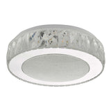 Akelia Small Flush Clear and Mirror Effect LED